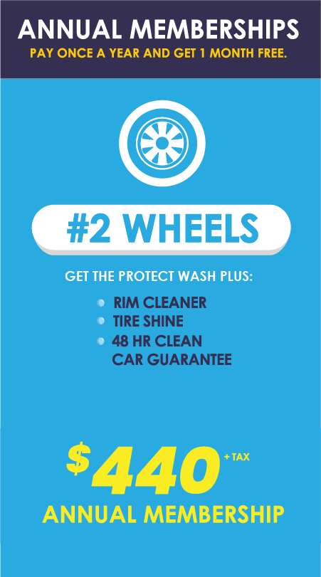 $20, Includes: Hand Prep, Hand-Dry Finish, Bug-Free Guarantee, Free Vacuums, Hand-Dry Door Jambs, Under-body Spray, Rain Repellent, Hot Wax, Rim Cleaner, Tire Shine, Total Body Protectant, Mud Blasters, 48-Hour Clean-Car Guarantee